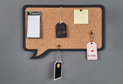 Talking Bubble Shaped Cork Boards