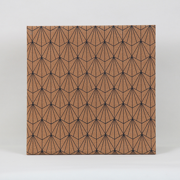 Geometric Design Frameless Bulletin Board