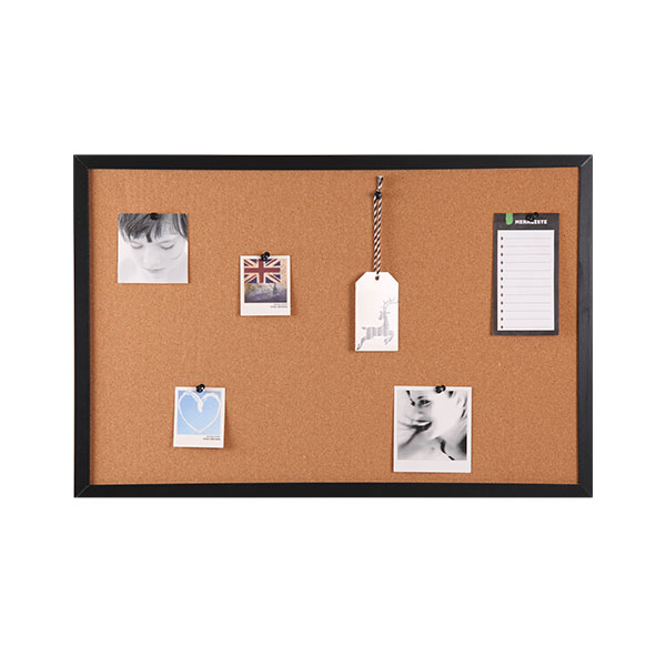 Black Framed Cork Board