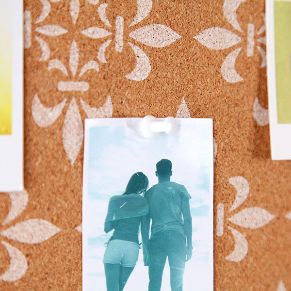 Framed Cork Notice Board with Printing