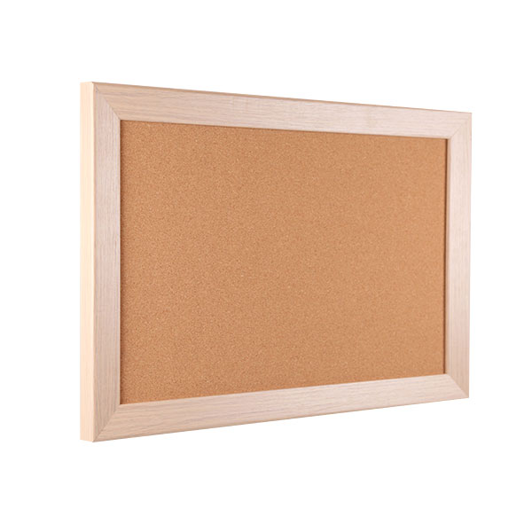 Decorative Framed Cork Bulletin Board