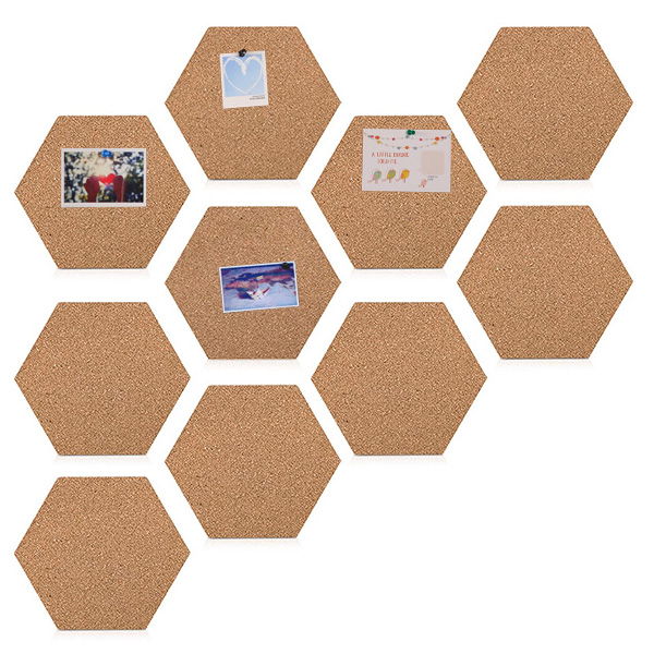 Hexagon Wall Cork Tiles
