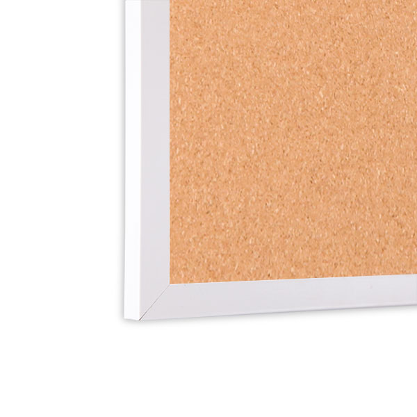 White Frame Cork Board