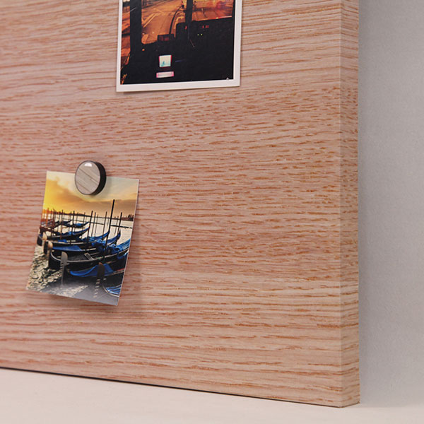 Frameless Magnetic Wood Grain Whiteboard