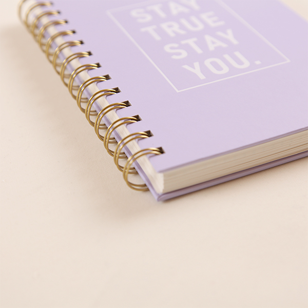 Hardcover Spiral Notebook