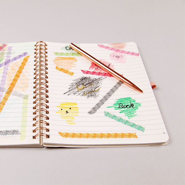 Spiral Bound Soft Cover Notebook