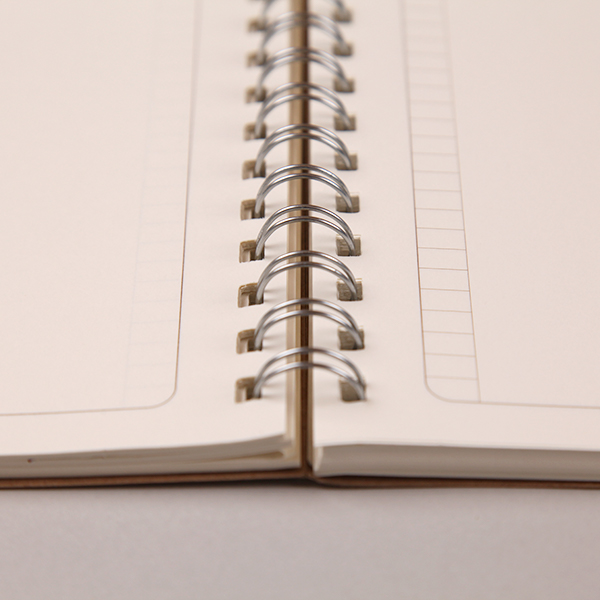 Undated Weekly Planner Notebook