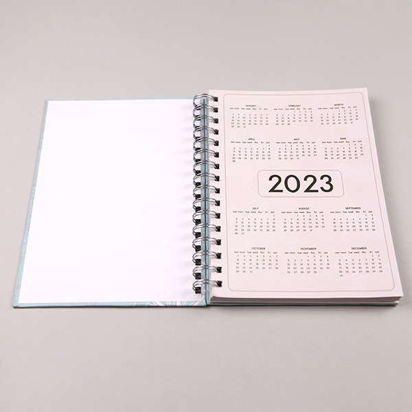 A5 Spiral Ruled Notebook Planner