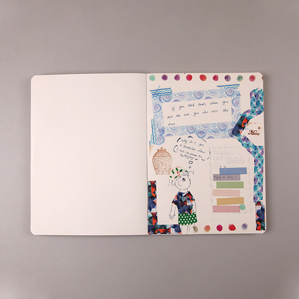 Soft Cover Blank Sketchbook