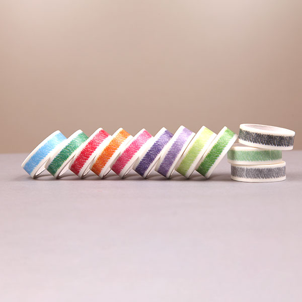 Colored Graffiti Washi Tape 