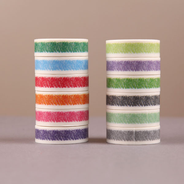 Colored Graffiti Washi Tape 