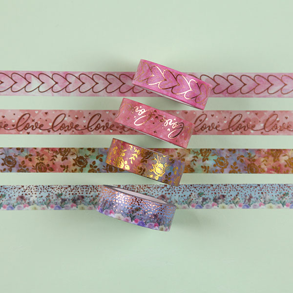 Glod Foil Decorative Washi Tape 