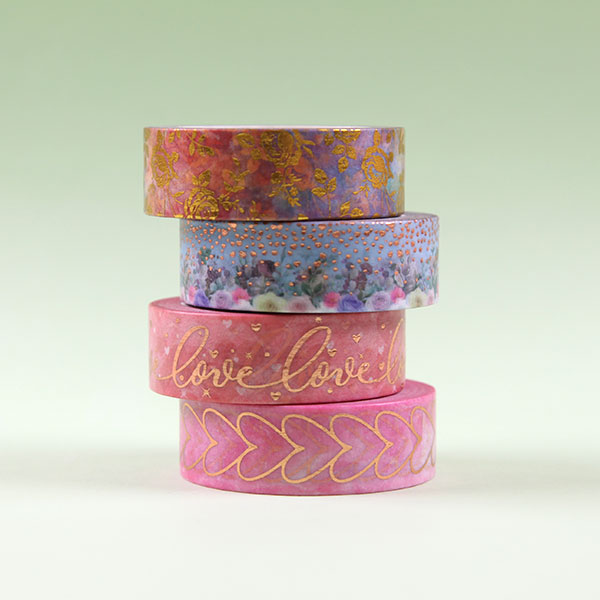 Glod Foil Decorative Washi Tape 