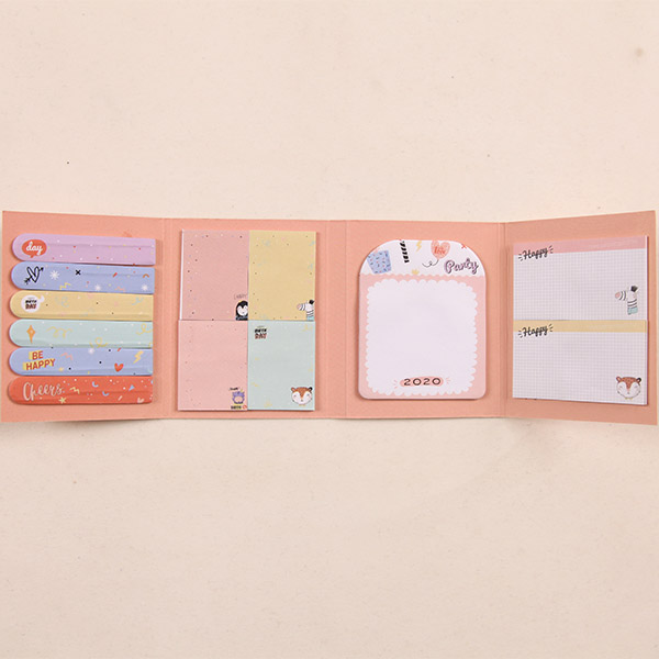 Cute Colored Self-Sticky Notes