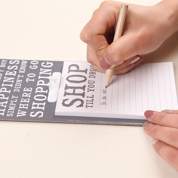 Magnetic Shopping List Notepad