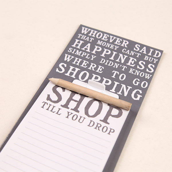 Magnetic Shopping List Notepad