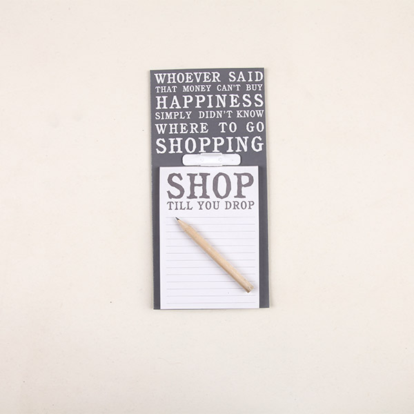 Magnetic Shopping List Notepad