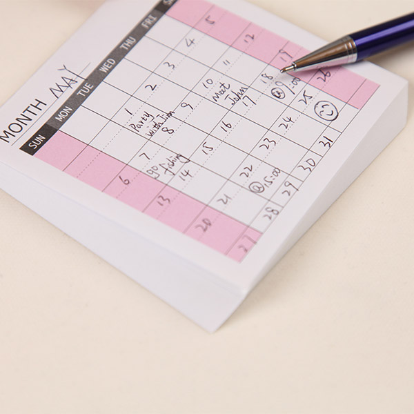Weekly Planner Sticky Notes Pad