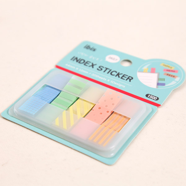 PET Index Tabs Sticker