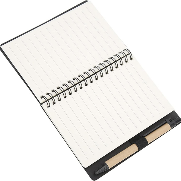 Spiral Notebook with Sticky Notes