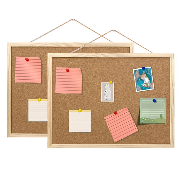 Wooden Framed Cork Board