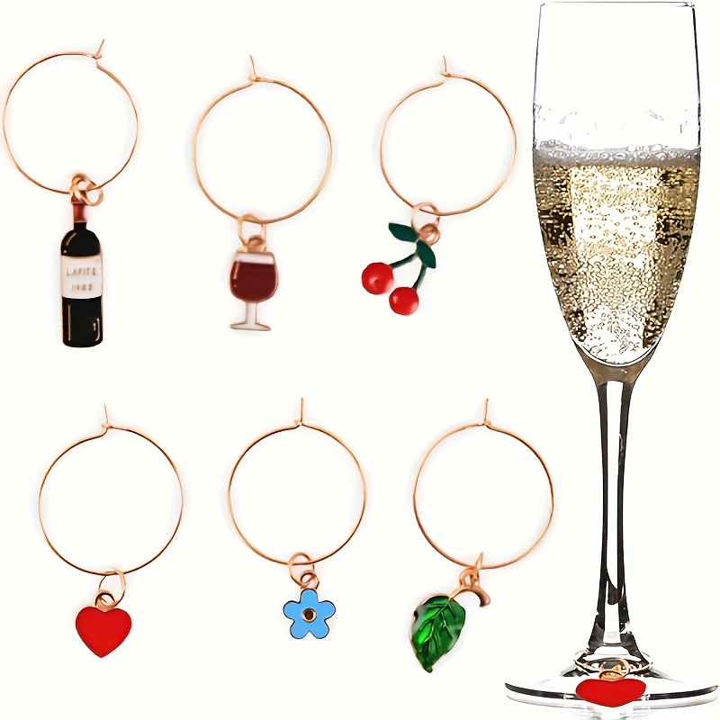 Wine Glass Charms & Markers