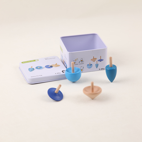 Wooden Spinning Tops
