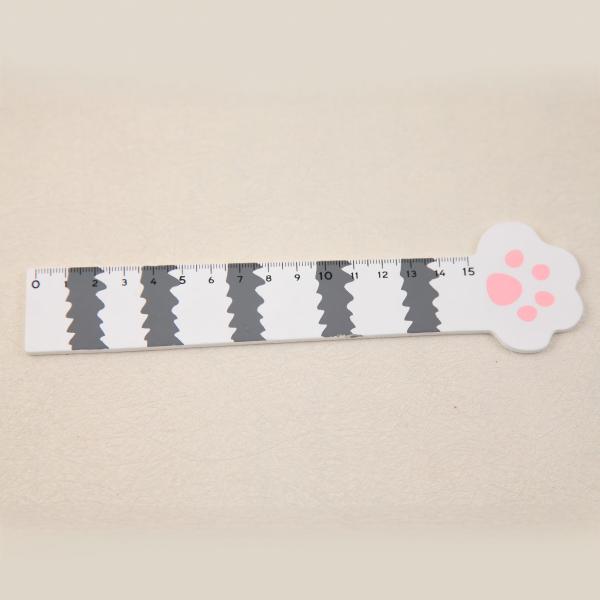 Paw-Shaped Wooden Rulers