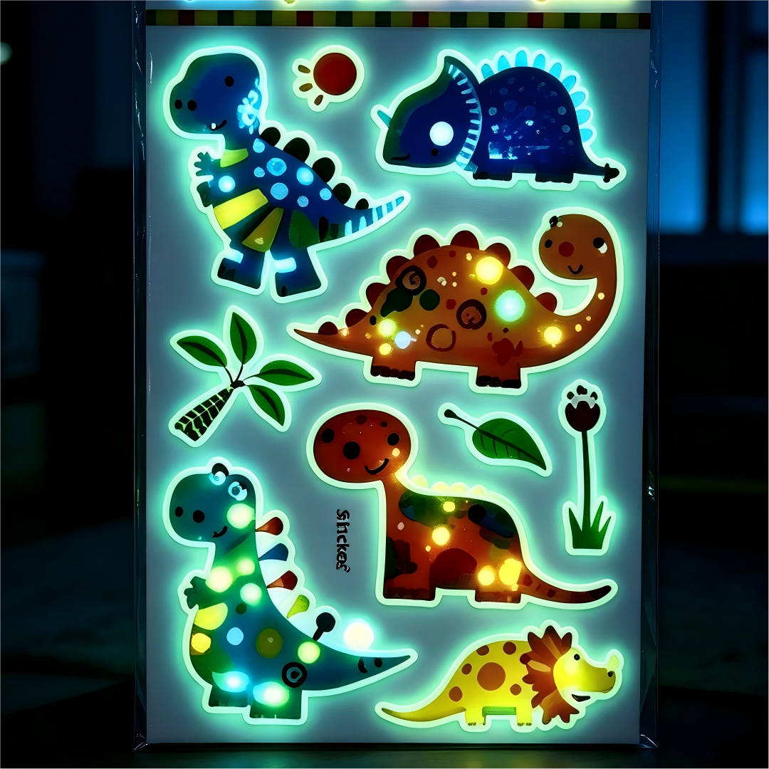 Glow-in-the-dark Dinosaur Sticker