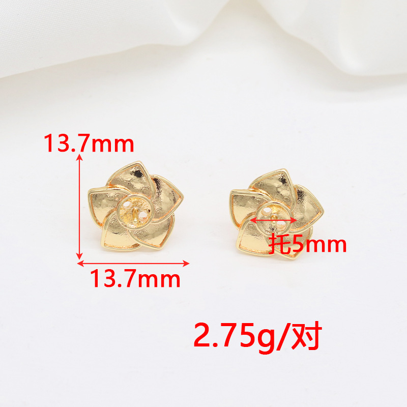Gold-Plated DIY Earring Findings