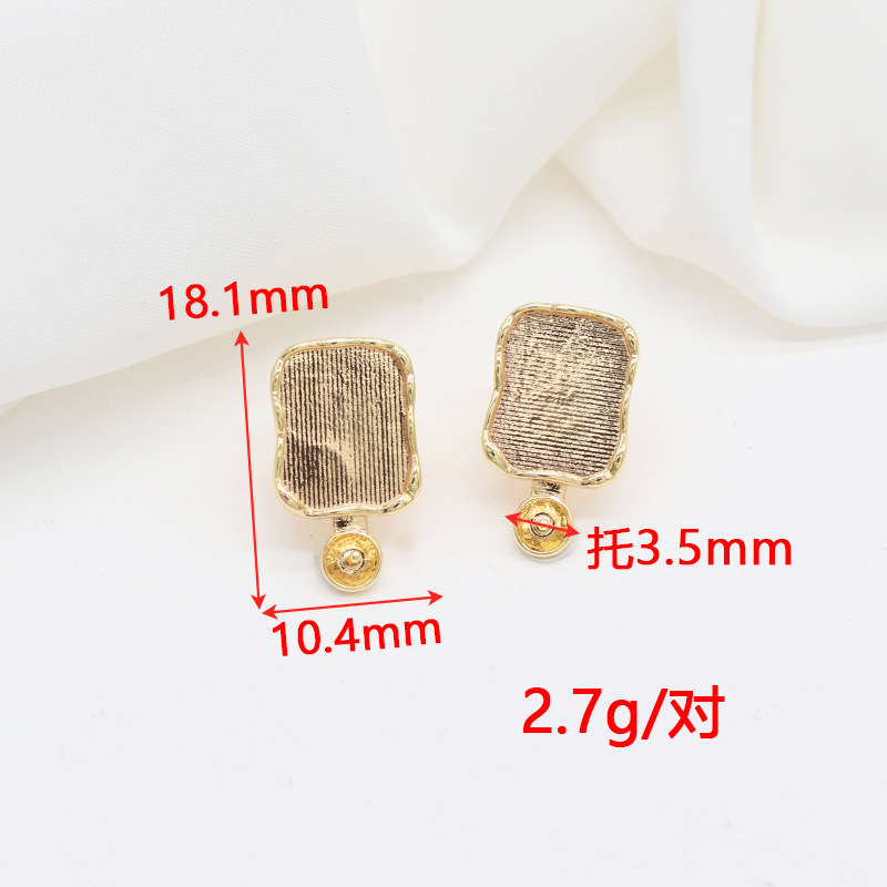 Gold-Plated DIY Earring Findings